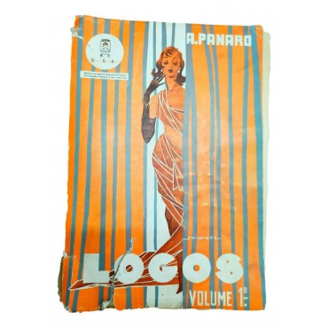 Libro Logos volume 1- metodo Arduino Panaro + rapportatore, 400 pagine,  1940s